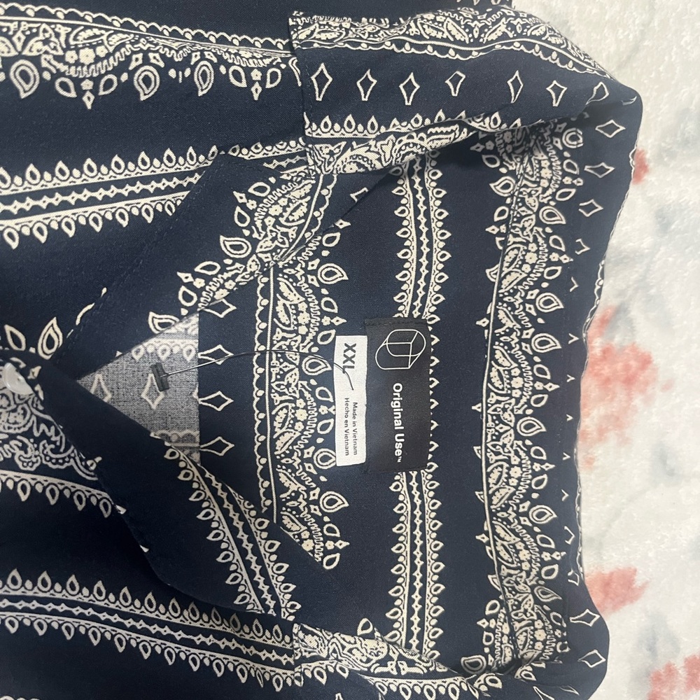 Men’s bandana shirt